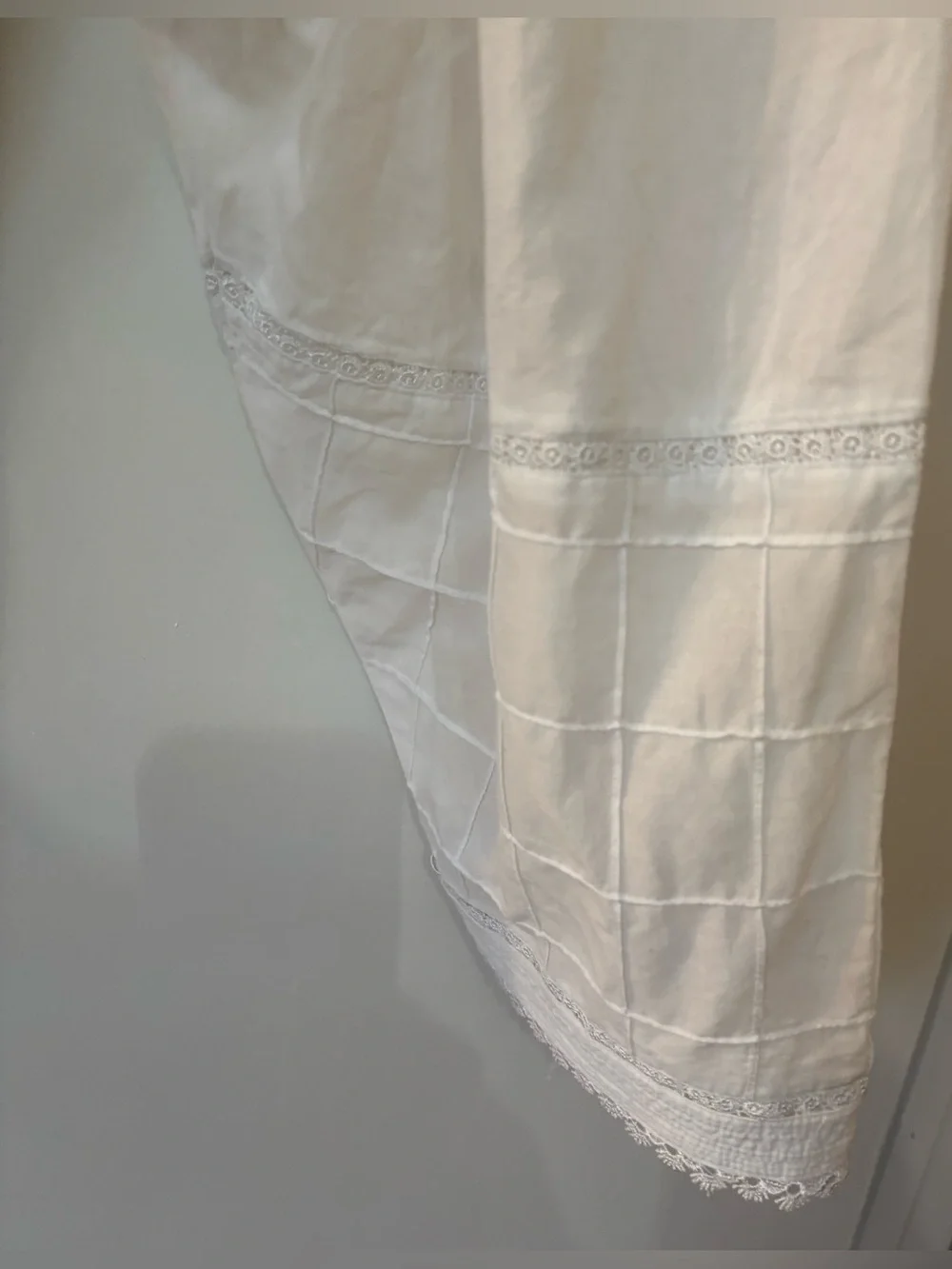 Unbranded Women White Cotton Lace Trim Bloomers Prairie Victorian